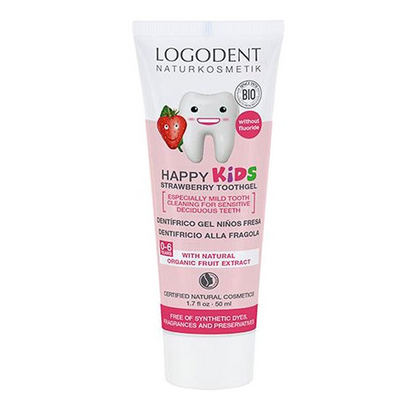 Logona dentífrico Crianças Morango 50ml